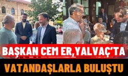 AK Parti İl Başkanı Er, Yalvaç’ta Vatandaşlarla Buluştu