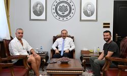 Berdan Mardini’den Vali Erin’e Ziyaret