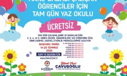 Denizli Büyükşehir'den Çalışan Ailelere Yaz Desteği