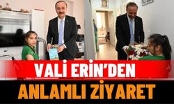 Isparta Valisi Abdullah Erin'den Anlamlı Ziyaret