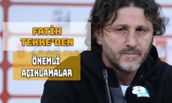 Fatih Tekke'den Net Mesaj Verdi