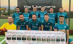 Tekden Hastanesi Futbol Takımı, Galibiyeti Şehitlere Adadı: “Kalplerdesiniz”