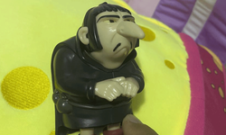 Gargamel yerine Razamel ile karşılaşan müşteri şaşkınlığını gizleyemedi!