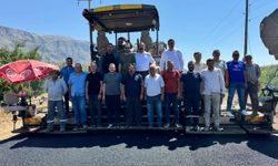 Gelendost Uluyol Mevkisinde Asfalt Çalışmaları Yerinde İncelendi