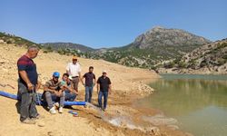 Göyüncek Göleti ile Başpınar Göleti Bağlantı Çalışmaları Tamamlandı