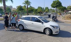 Manavgat’ta Otomobille Motosiklet Çarpıştı: 1 Yaralı