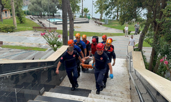Antalya’da Falezde Korku Dolu Anlar