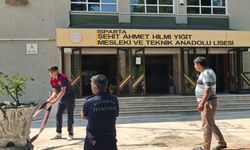 Isparta’da Eğitim Yuvasında Alev Alarmı