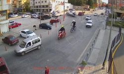 Motosikletle Tehlikeli Yolculuk: Bisikleti İple Çekti, 5.232 TL Ceza Aldı