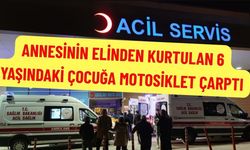 Plakasız Motosiklet 6 Yaşındaki Çocuğa Çarptı