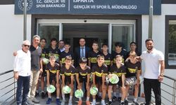 Şampiyonlardan İl Müdürü Kaya’ya Ziyaret