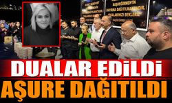 Mürüvvet Başdeğirmen’in anısını yaşatmak amacıyla vatandaşlara aşure ikramında bulunuldu