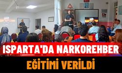 Isparta'da Narkorehber Eğitimi Verildi