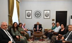 Rahmi Koç’tan Vali Erin’e Ziyaret
