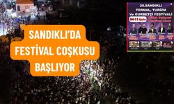 Sandıklı'da Festival Coşkusu Başlıyor: