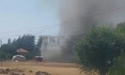 Yangın Paniği ! Ekipler ve Vatandaşlar Seferber Oldu
