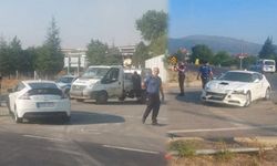 Şarkikaraağaç'ta Sanayi Kavşağında Trafik Kazası: 1 Yaralı
