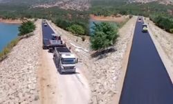 Atabey’de Gölet Mesire Alanına Sıcak Asfalt Kaplama