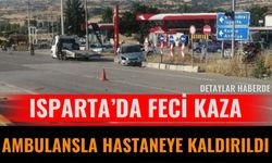 Isparta’da Trafik Kazası Yaşandı