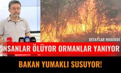 İnsanlar Ölüyor Ormanlar Yanıyor Canlılar Kavruluyor Bakan Yumaklı Susuyor!