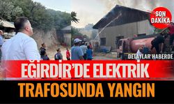 Eğirdir’de Elektrik Trafosunda Yangın: Ekiplerin Hızlı Müdahalesiyle Söndürüldü