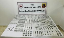 Isparta’da Tarihi Eser Operasyonu: 4 Şüpheli, 1.155 Sikke!