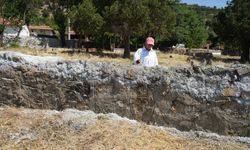 Yenitepe Köyünün Yıkık Mezarlık Duvarı Yenilendi