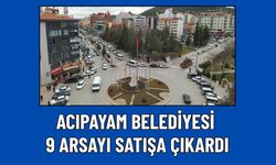 Acıpayam Belediyesi 9 Arsayı Satışa Çıkardı