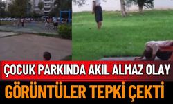 Antalya’da Parkta Şüpheli Görüntüler Tepki Çekti