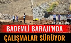 Bademli Barajı’nda Çalışmalar Sürüyor: 2.880 Dekar Arazi Suya Kavuşacak