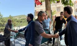 Başkan Furkan Cem Er, İlçelerde Vatandaşlarla Bir Araya Geldi