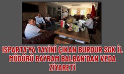 Bucak Ziraat Odası’nda veda ve teşekkür buluşması