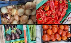 Eğirdir’de zincir markette bozulmuş sebzeler satışa sunuldu