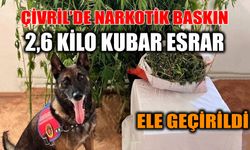 2,6 Kilo Kubar Esrar Ele Geçirildi