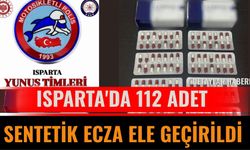 Isparta'da 112 Adet Sentetik Ecza Ele Geçirildi