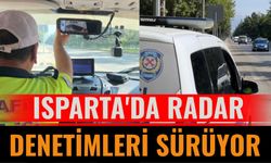 Isparta'da Radar Denetimleri Sürüyor