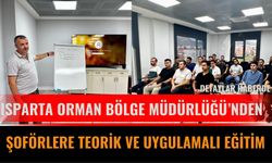 Isparta Orman Bölge Müdürlüğü’nden Şoförlere Teorik ve Uygulamalı Eğitim