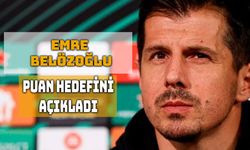Emre Belözoğlu: Hedef 45-55 Puan
