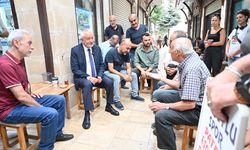 Başkan Başdeğirmen Tarihi Üzüm Pazarı’nı Ziyaret Etti