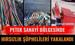 Petek Sanayi Bölgesinde Hırsızlık Şüphelileri Yakalandı