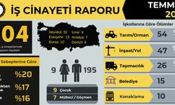 Bir Ayda 204 İşçi, 9 Çocuk, 7 Göçmen Hayatını Kaybetti!