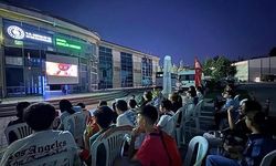 Isparta’da Açık Hava Sinema Keyfi