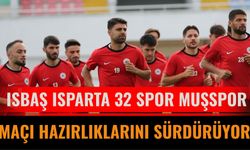 ISBAŞ Isparta 32 Spor, Muşspor Maçı Hazırlıklarını Sürdürüyor