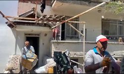Isparta’da “Çöp Ev” Boşaltılıyor