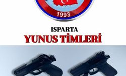 Isparta’da Yunus Timlerinden Ruhsatsız Silah Operasyonu