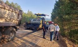 Kaymakam Gürbüz’den Asfalt Çalışmalarına İnceleme