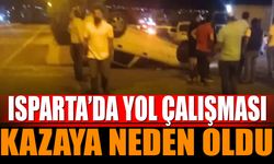 Yol Çalışması Kazaya Neden Oldu: 79 Yaşındaki Sürücü Yaralandı