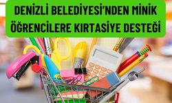 Denizli Belediyesi'nden Minik Öğrencilere Eğitim Yardımı