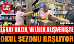 Esnaf Hazır, Veliler Alışverişte: Okul Sezonu Başlıyor