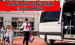Afyonkarahisar’da Servis Ücretleri %60 Zamlandı